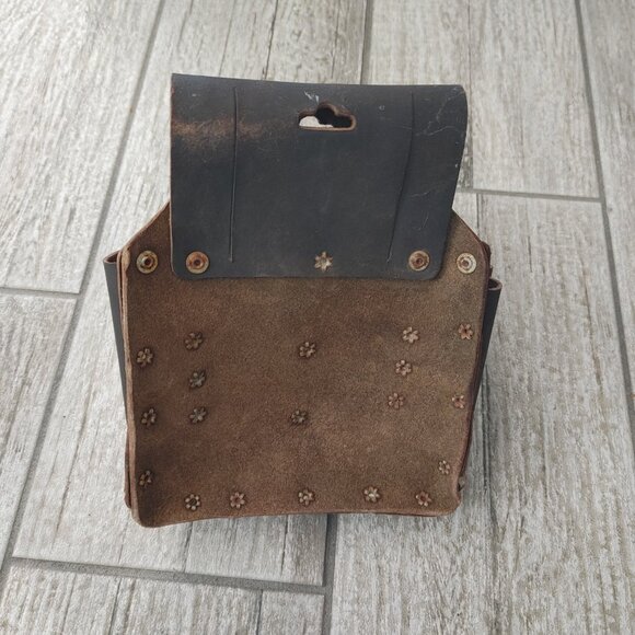Genuine leather, heavy duty tool belt pouch - Picture 4 of 4